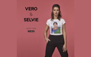 Vero trägt Selvie